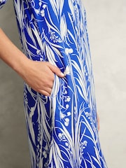 Hobbs Blue Marciella Dress - Image 3 of 4