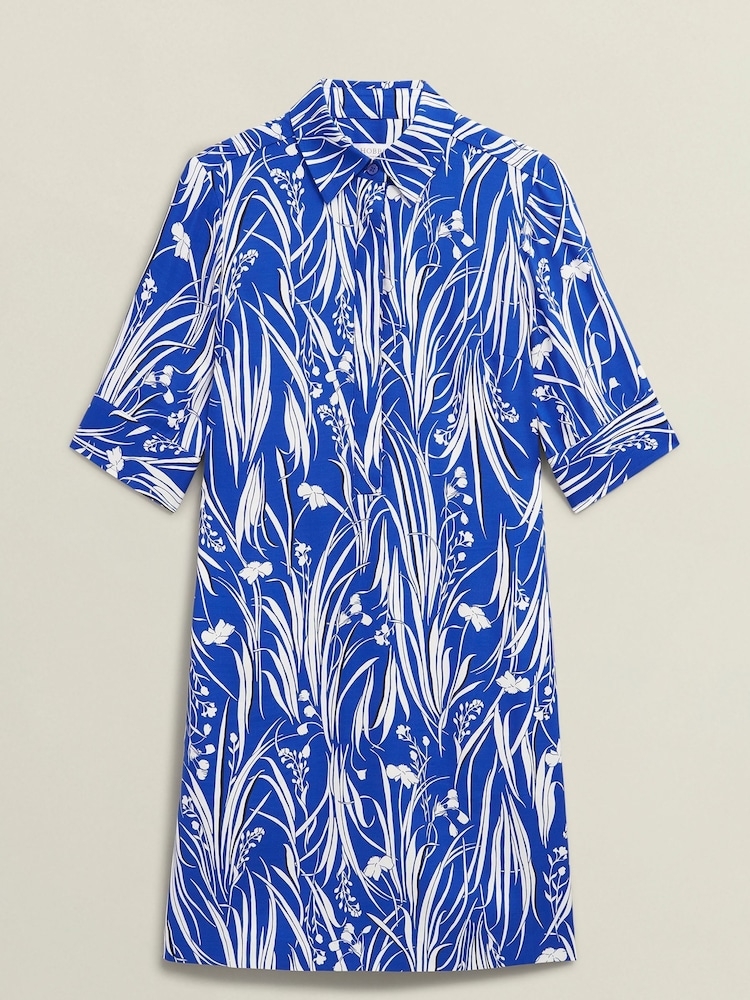 Hobbs Blue Marciella Dress - Image 4 of 4