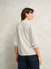 Hobbs Cream Amira Blouse - Image 2 of 4