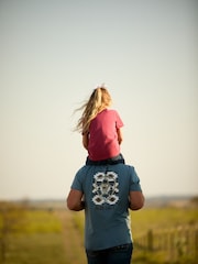 Ariat Blue Eagle Rock 100% Cotton Western Back Print Graphic T-Shirt - Image 6 of 6