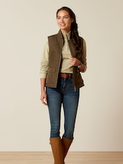 Ariat Millbrae Brown Gilet - Image 2 of 6