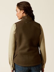 Ariat Millbrae Brown Gilet - Image 3 of 6