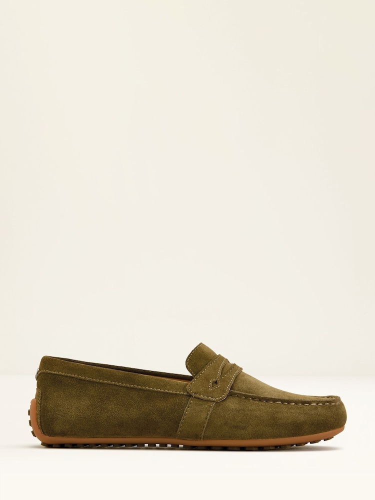 Verde - Ariat Selene Suede Driving Moccasin Brown Shoes - Imagen 1 de 4 Verde - Ariat Selene Suede Driving Moccasin Brown Shoes - Imagen 1 de 4