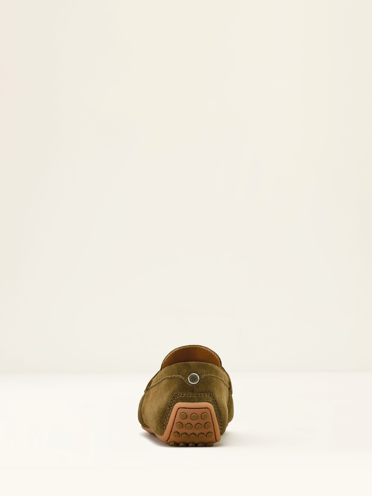Verde - Ariat Selene Suede Driving Moccasin Brown Shoes - Imagen 4 de 4 Verde - Ariat Selene Suede Driving Moccasin Brown Shoes - Imagen 4 de 4