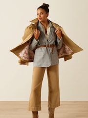 Бежевый тренч-трапеция Ariat Staunton - Image 4 of 6
