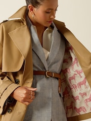 Бежевый тренч-трапеция Ariat Staunton - Image 6 of 6