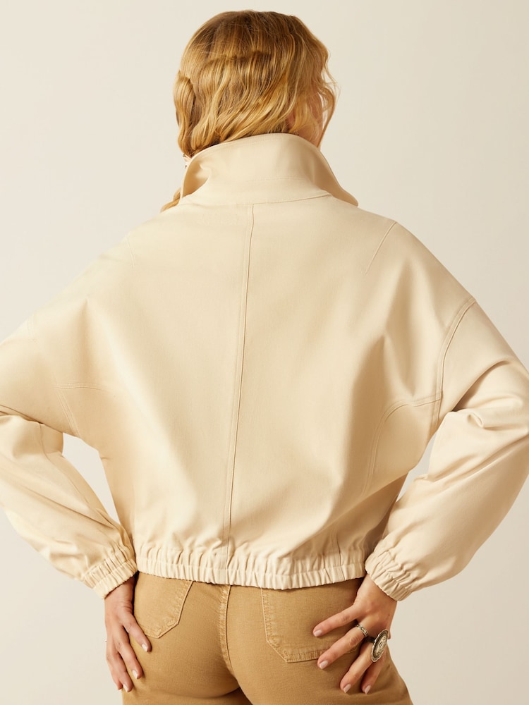 Ariat Natural Robyn Western Bomber Jacket - Image 2 of 5