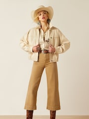 Ariat Natural Robyn Western Bomber Jacket - Image 3 of 5
