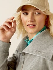 Ariat Grey Fern 1/2 Zip Sweatshirt - Image 4 of 5