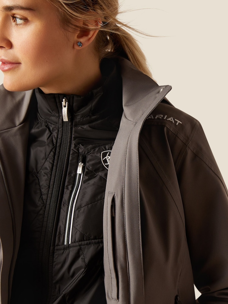 Ariat Blue Coastal Waterproof Coat - Image 5 of 6
