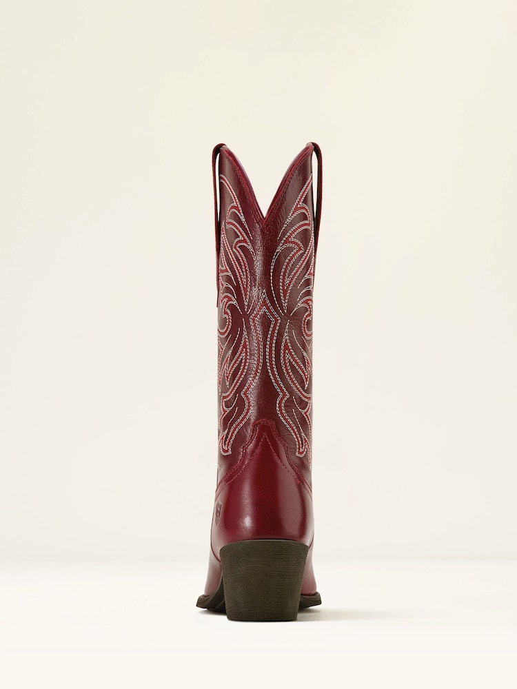 Rouge - Ariat Heritage J Toe Stretchfit Western Bottes - Image 4 of 5