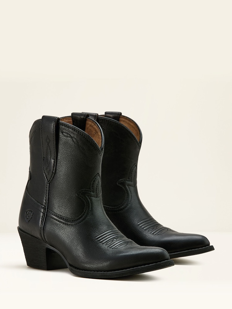 Ariat Maggie Leather J Toe Western Brown Boots - Image 2 of 5