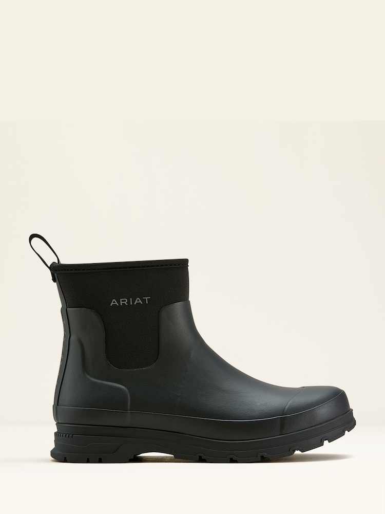 Ariat Kelmarsh Shortie Black Wellies - Image 1 of 4 Ariat Kelmarsh Shortie Black Wellies - Image 1 of 4