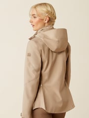 Бежевый - Синяя непромокаемая куртка Ariat Coastal - Image 2 of 5