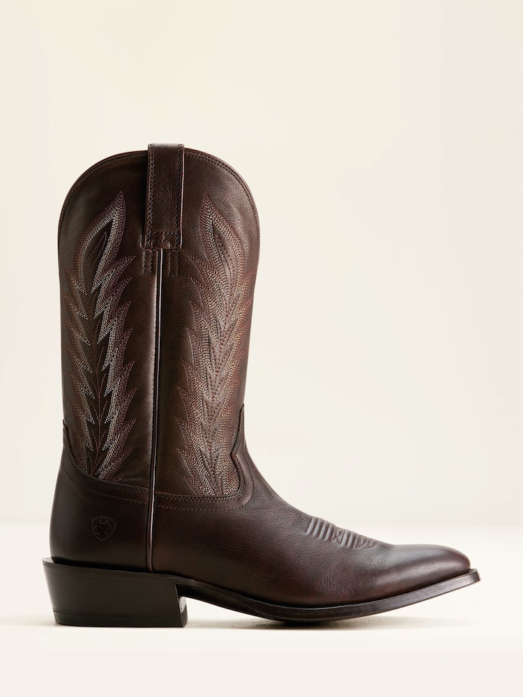 Ariat Willie Leather Western Brown Boots - Image 1 of 5