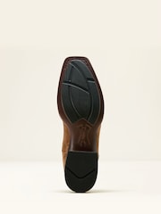 Ariat MNS Bodie Zip Suede Western Brown Boots - Image 4 of 4