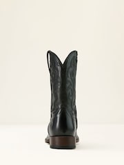 Ariat MNS Bodie Zip Suede Western Brown Boots - Image 5 of 5