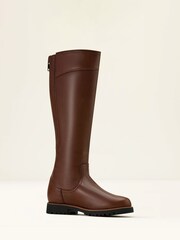 Ariat Arlington Back Zip Waterproof Knee High Leather Brown Boots - Image 2 of 3