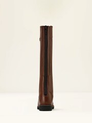 Ariat Arlington Back Zip Waterproof Knee High Leather Brown Boots - Image 3 of 3