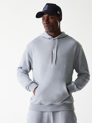 New Era Mens New York Yankee Logo Beige Hoodie - Image 1 of 6