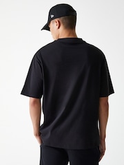 New Era Mens New York Yankee Logo Black T-Shirt - Image 2 of 9
