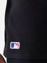 New Era Mens New York Yankee Logo Black T-Shirt - Image 4 of 9