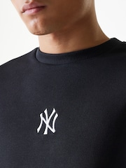 New Era Midi Crew Neyyan Black Sweater - Image 2 of 8