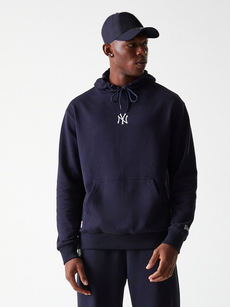 New Era Blue Midi Hoodie - Image 1 of 8