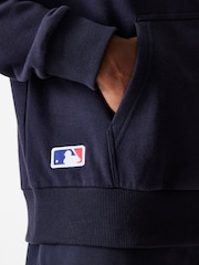 New Era Blue Midi Hoodie - Image 8 of 8