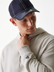 New Era Mens New York Yankee Logo Beige Hoodie - Image 3 of 7
