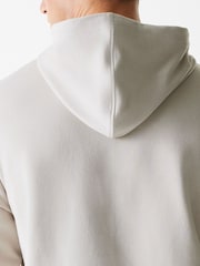 New Era Mens New York Yankee Logo Beige Hoodie - Image 6 of 7