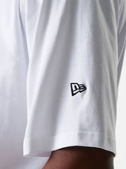 Blanco - New Era Mens New York Yankee Logo Black T-Shirt - Imagen 7 de 8