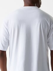 Blanco - New Era Mens New York Yankee Logo Black T-Shirt - Imagen 8 de 8