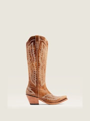 Ariat Casanova X Toe Leather Western Brown Boots - Image 3 of 7