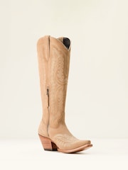 Ariat Casanova X Toe Leather Western Brown Boots - Image 3 of 6