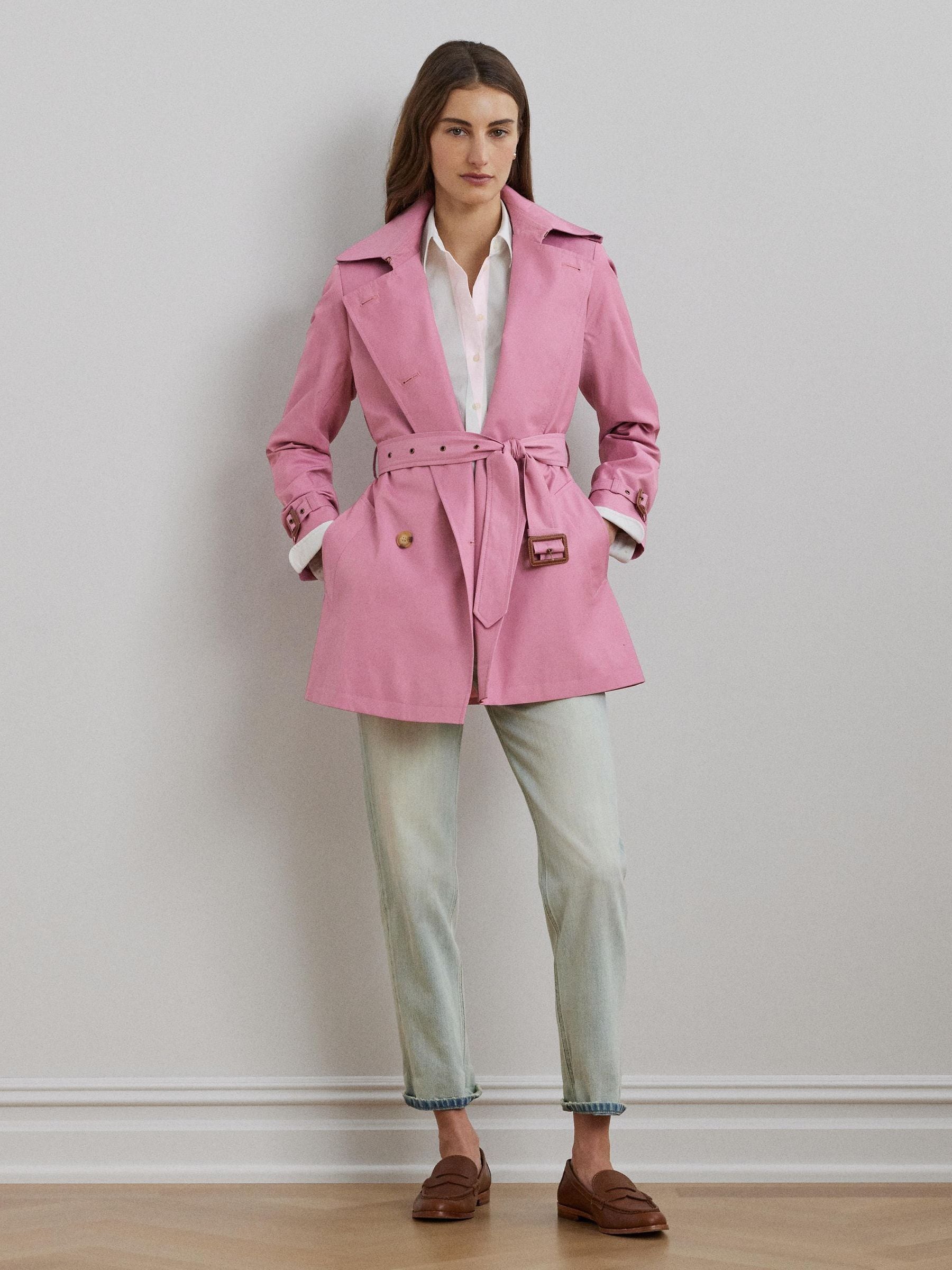 Comprar Casaco trench coat rosa trespassado Blend Lauren Ralph