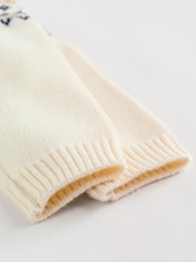 Cream Fairisle Baby Knitted Top and Leggings Set (0mths-2yrs) - Image 14 of 19
