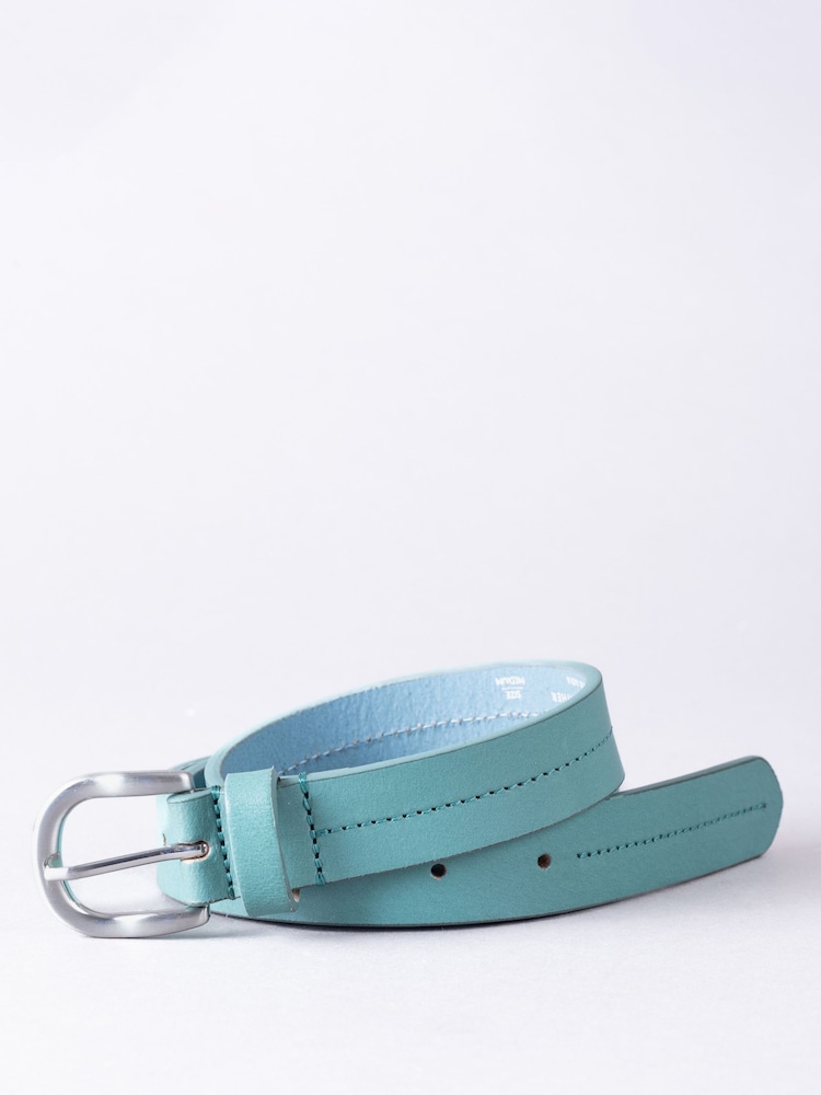 Azul mineral - Cinturón de cuero Kendal de Lakeland Leather - Imagen 1 de 3