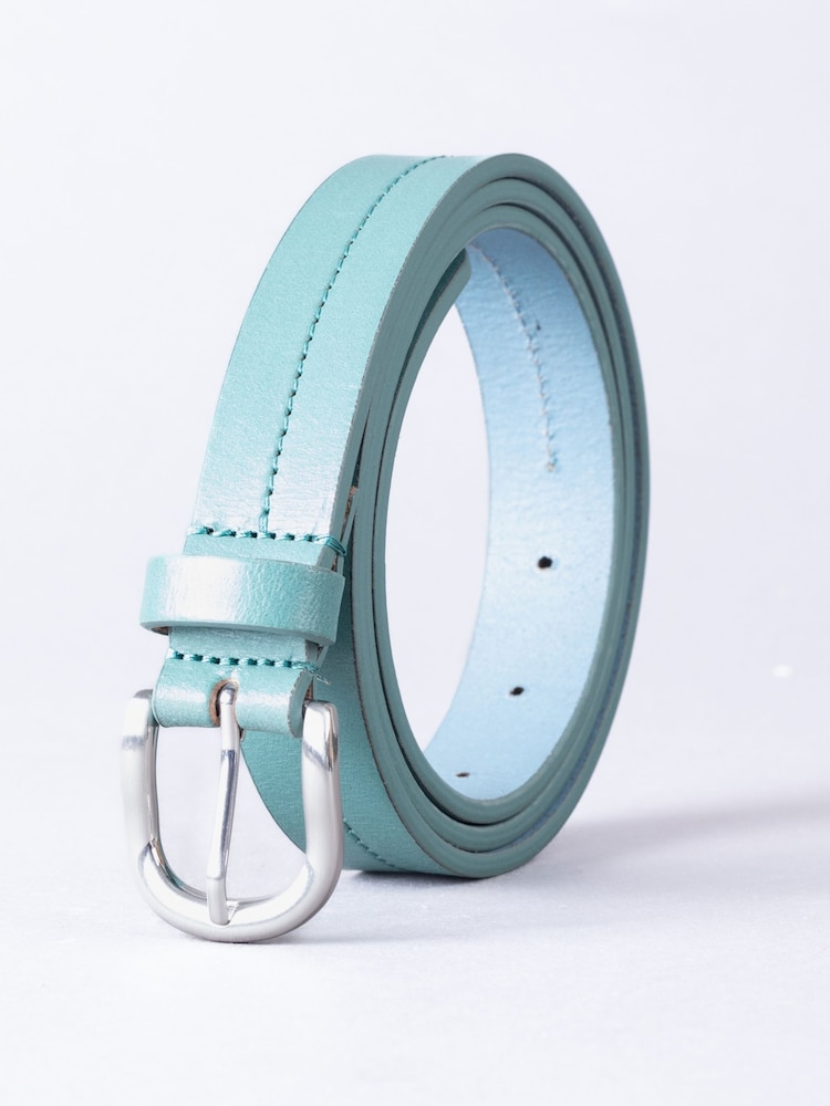 Lakeland Leather Mineral blue Kendal Belt - Image 2 of 3 Lakeland Leather Mineral blue Kendal Belt - Image 2 of 3