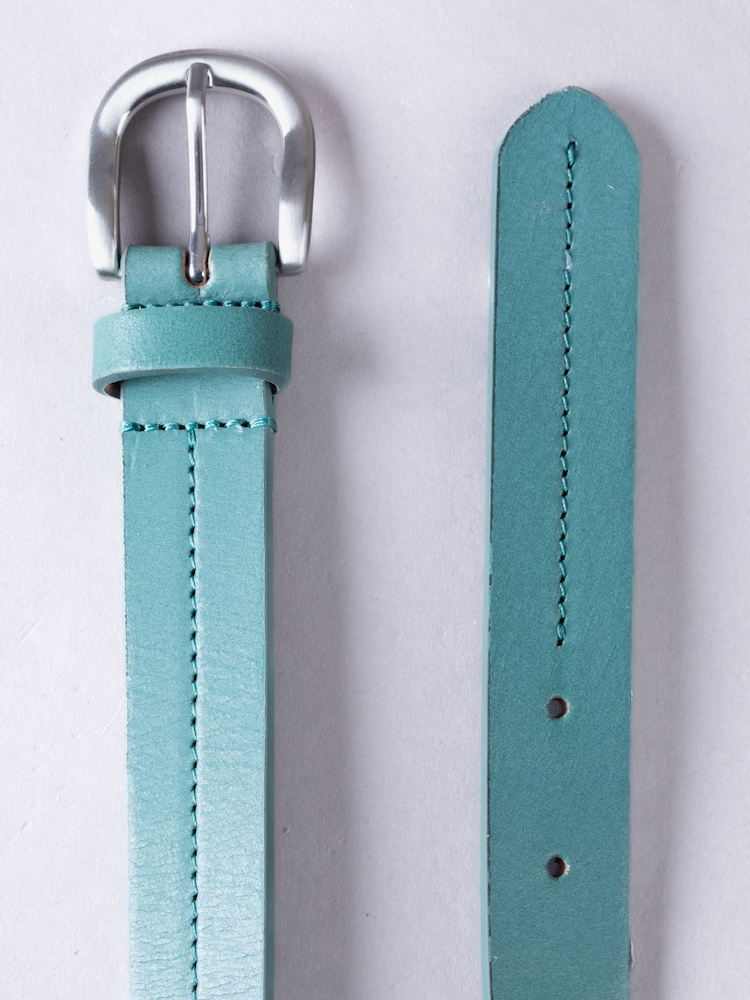 Lakeland Leather Mineral blue Kendal Belt - Image 3 of 3 Lakeland Leather Mineral blue Kendal Belt - Image 3 of 3