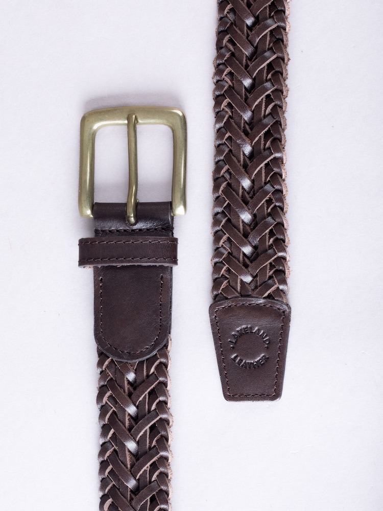 Ruda - Lakeland Leather austas odinis diržas - 4 paveikslėlis iš 4