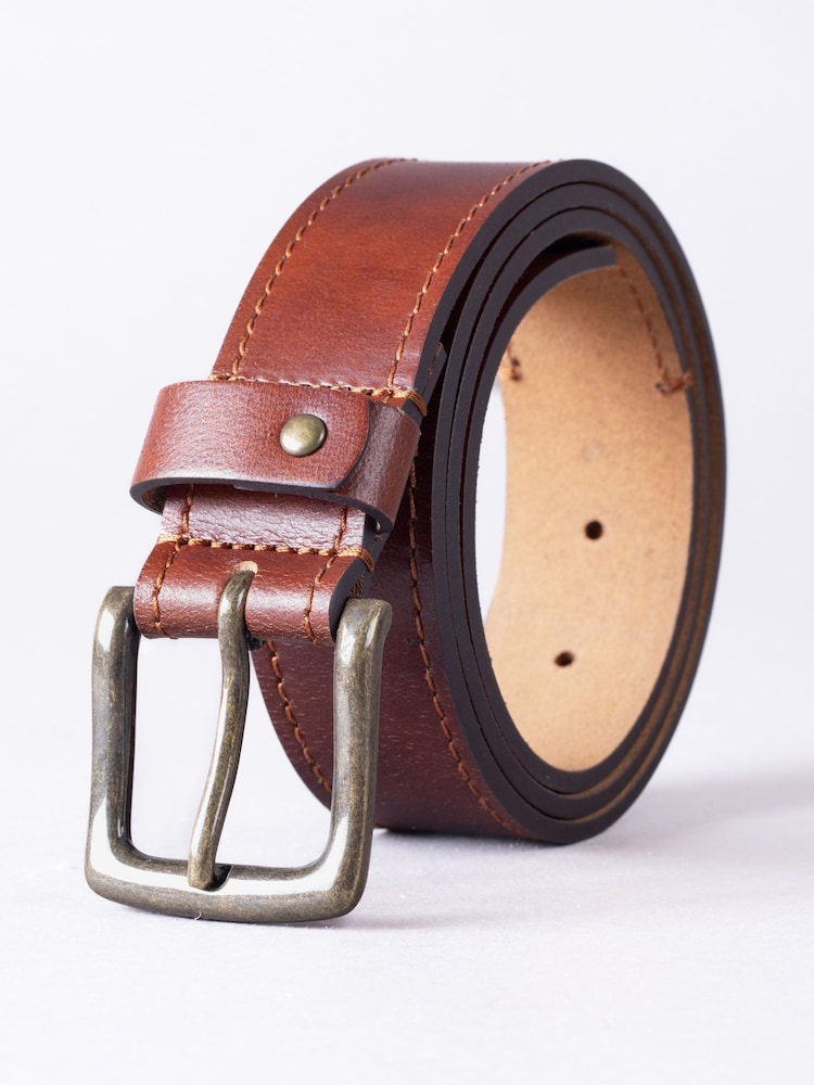 Lakeland Leather Brown Eskin Belt - Image 1 of 3