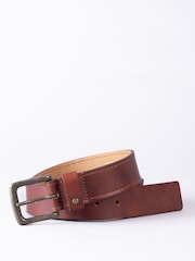 Lakeland Leather Brown Eskin Belt - Image 2 of 3