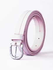 Lakeland Leather Pink Kendal Belt - Image 2 of 3