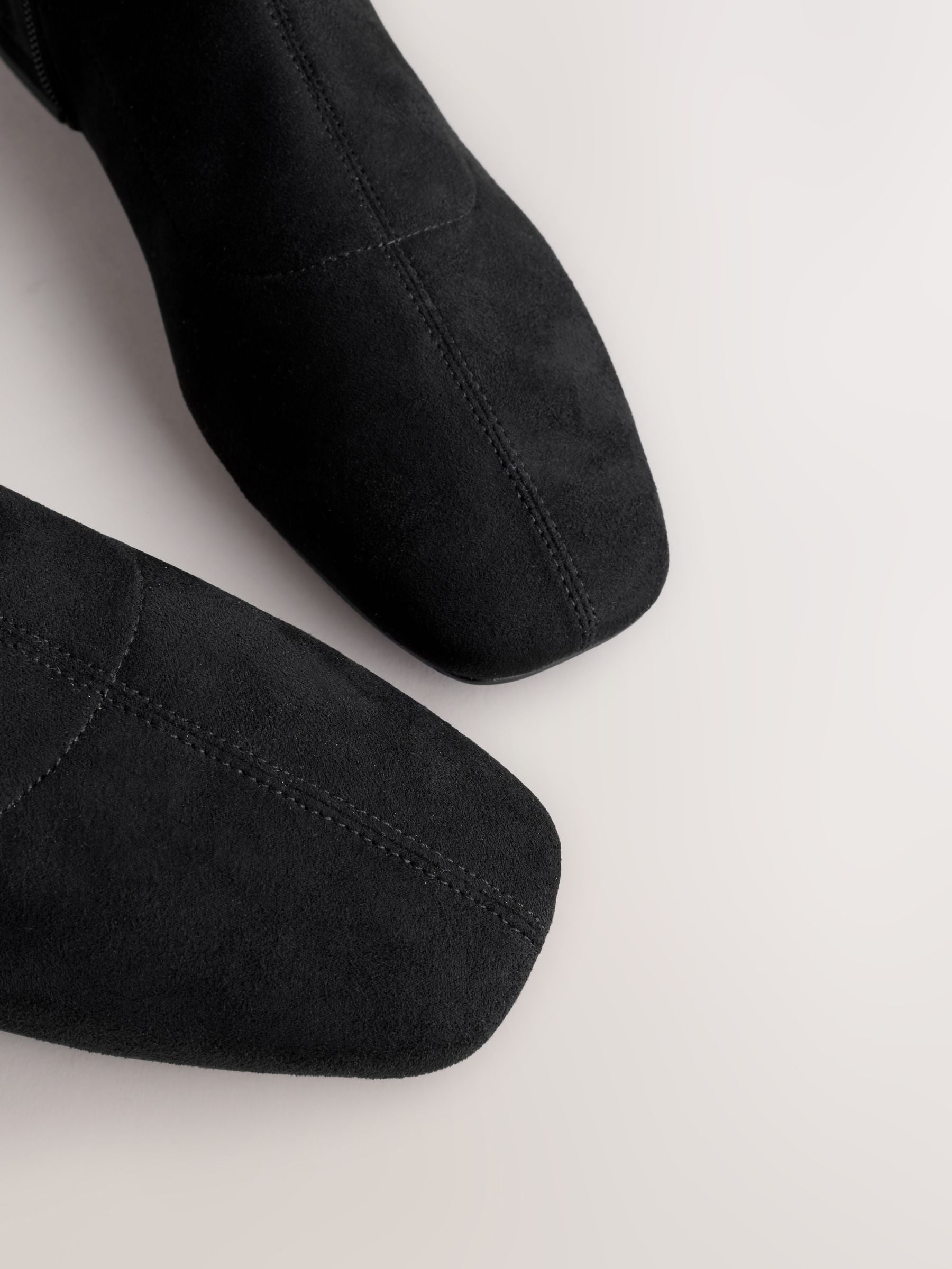 Buy Black Forever Comfort® Flat Sock Over The Knee Boots from Next USA