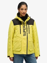 Superdry Yellow Colour Block Ultimate Windbreaker Jacket - Image 1 of 5