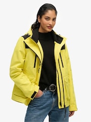 Superdry Yellow Colour Block Ultimate Windbreaker Jacket - Image 3 of 5