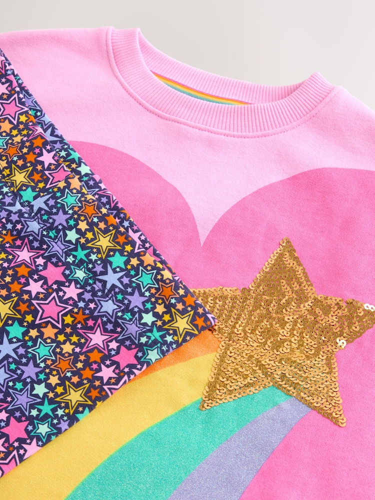 Little Bird by Jools Oliver 2 Piece Love and Rainbow Jumper and Leggings Set - صورة 2 من 4 Little Bird by Jools Oliver 2 Piece Love and Rainbow Jumper and Leggings Set - صورة 2 من 4
