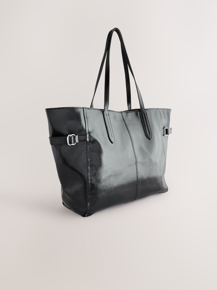Black Large Shoulder Bag - Image 1 of 5