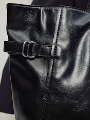 Black Large Shoulder Bag - Image 8 of 8